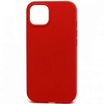 Задняя накладка SILICONE CASE для iPhone 13 mini, красный