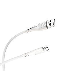 Кабель USB <--> Type-C  1.0м BOROFONE BX37 белый