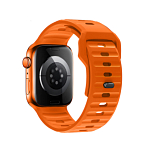 Силиконовый ремешок HOCO WA27 Flexible для APPLE Watch 38/40/41mm, оранжевый