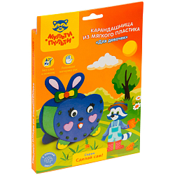 Набор Мульти-Пульти EVA "Енот"PC_21478 Карандашница из мягкого пластика