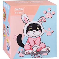 Конструктор 18405 Котик в костюме в коробке