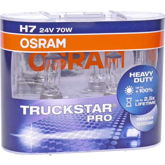 Лампа галогенная OSRAM 24В H7 70Вт