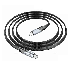 Кабель Lightning <--> Type-C  1.2м HOCO U119, черный, PD 27Вт