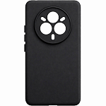 Задняя накладка ZIBELINO Soft Matte для Realme 14 Pro 5G (черный) с микрофиброй