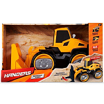 Фрикционная игрушка Handers "Большие колёса: Бульдозер" (36 см, 4WD, свет, звук)