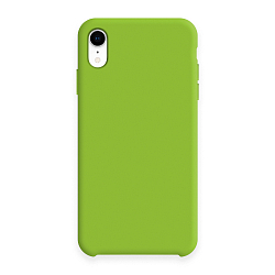 Силиконовый чехол SILICONE CASE для Iphone XR №31 травяной
