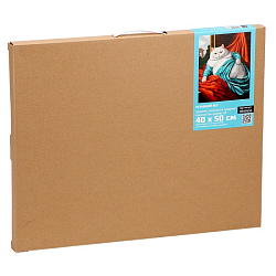 Картина по номерам на холсте с подрамником «Уставший кот» 40×50 см 9898636