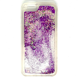 Задняя накладка NONAME для iPhone 6/6s с жидкостью и блестками