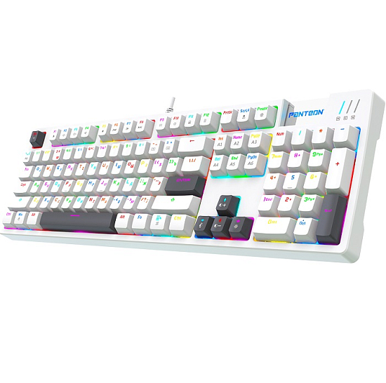 Клавиатура PANTEON T24 PRO RS HL White (228)