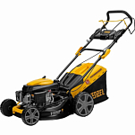 Газонокосилка бензиновая GLD-460SP, 146 куб.см., шир. 46 см,привод,7 уров.,травосб. 50 л// Denzel