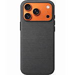 Задняя накладка TechWoven Case MagSafe для iPhone 17 Pro Max (Color - Black)