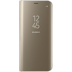 Чехол футляр-книга FAISON для XIAOMI Redmi 6A, MIRROR, золотой
