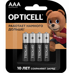 Элемент питания OPTICELL LR03 BASIC BL-4 (4 шт.)