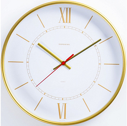 Часы настенные, серия: Интерьер "Эдит" d=30.5 см, золото 5005007