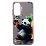 Задняя накладка SC335 для Samsung Galaxy A25  (панда) (grey) (233132)
