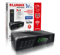 Ресивер DVB-T2 LUMAX DV2120HD