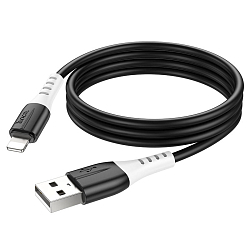 Кабель Lightning <--> Type-C  1.0м HOCO X82, чёрный, 27W