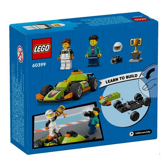 Конструктор LEGO City 60399 Зеленый гоночный автомобиль