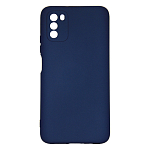 Силиконовый чехол NANO для Xiaomi POCO M3 (Темно-синий)