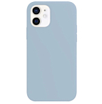 Силиконовый чехол SILICONE CASE для iPhone 12 mini светло-голубой (не оригинал)