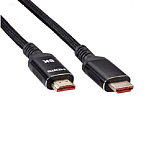 Кабель HDMI <--> HDMI  1.5м iOPEN ACG859B-1.5,ver. 2.1 8KX60Hz (Econom) оплетка