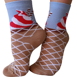 Пломбир носки детские (комплект 3 пары) (20-22)