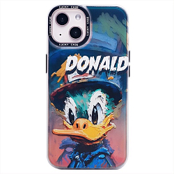 Задняя накладка PC081 для iPhone13/14 (003) (multi color)