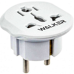 Переходник WALKER WH-01 набор из 3шт., белый