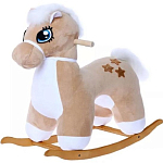 Качалка «Лошадка: Звёздочка», не музыкальная, цвет бежевый 7334382