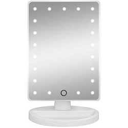 Зеркало настольное CAMELION M145-SL C01 с подсветкой белое