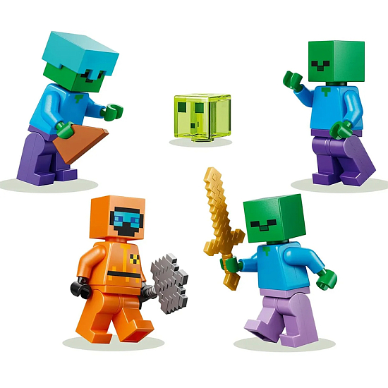 Конструктор LEGO Minecraft 21587 Подземелье зомби