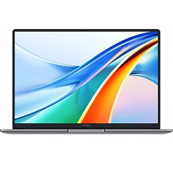 Ноутбук 14" Honor MagicBook X14 (AMD Ryzen 5-7640HS/ 16GB/ SSD 512GB/ AMD Radeon 760M/ DOS) (5301AKAX), серебристый