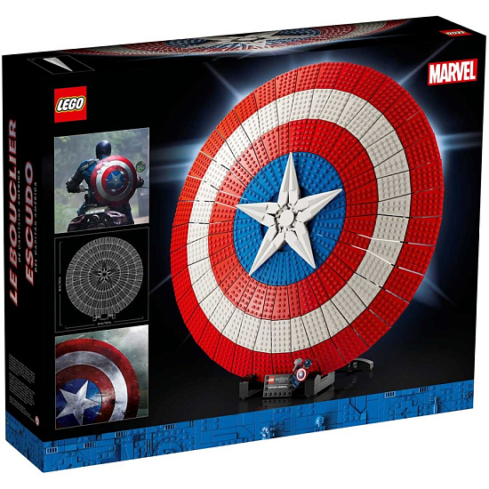 Конструктор LEGO Marvel 76262 Щит Капитана Америки
