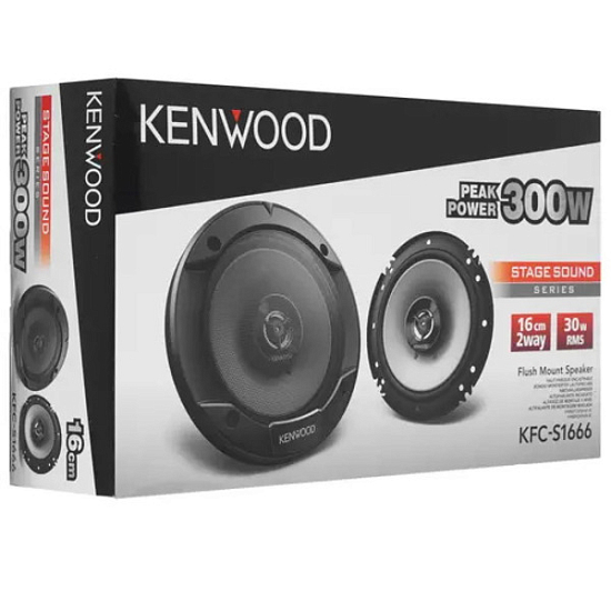 Автоакустика KENWOOD KFC-S1666 6,5" (16см)