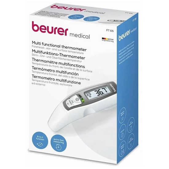 Термометр инфракрасный Beurer FT65 белый