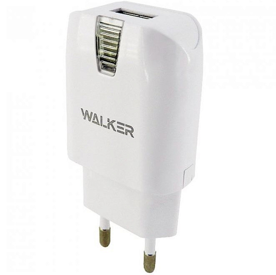Сетевое ЗУ 1A WALKER WH-11 белое