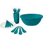 Набор для пикника Plast Team на 4 персоны (21 предмет) 260х260х105мм PT1845