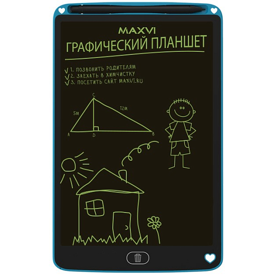 Графический планшет MAXVI MGT-02 blue