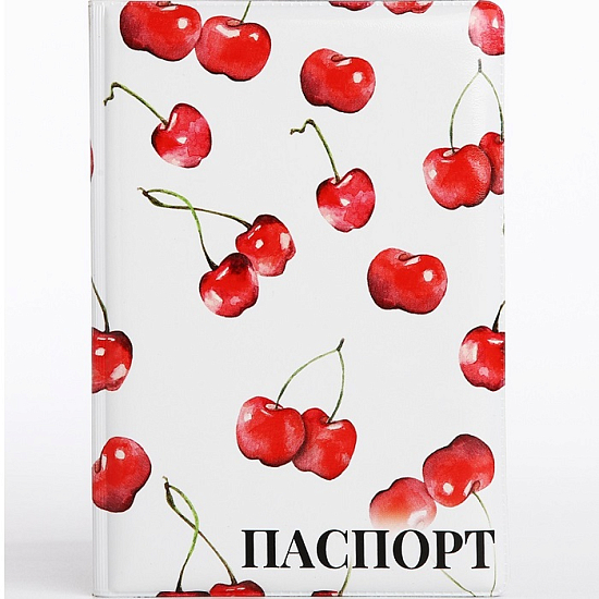 Обложка для паспорта, цвет белый 10112781