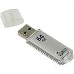 USB 64Gb Smart Buy V-Cut Silver, USB 3.0