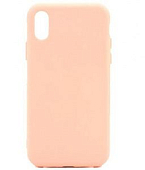 Задняя накладка XIVI для iPhone X/XS, SC, матовая, №30, розовый