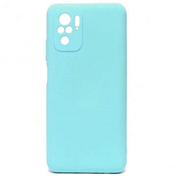 Задняя накладка ZIBELINO Soft Matte для Xiaomi Redmi Note 8T (мятный) с микрофиброй