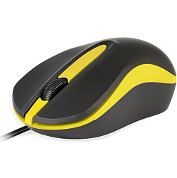 Мышь SMARTBUY 329 черная/жёлтая, USB