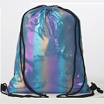 Мешок для обуви, отдел на шнурке, FORTNITE, цвет голубой