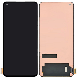 Дисплей для Xiaomi Mi 11 Lite/11 Lite 5G с тачскрином OLED (черный) 100%
