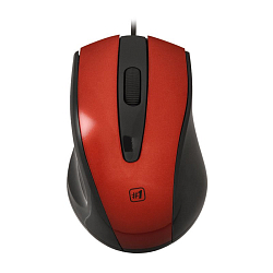 Мышь DEFENDER MM-920 красный/черный USB