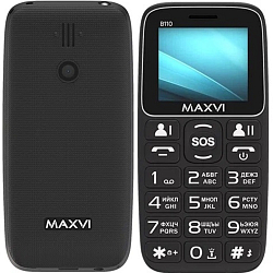 Телефон Maxvi B110 черный