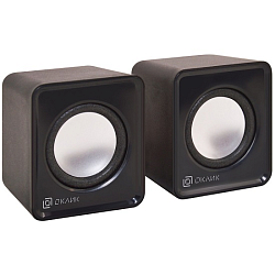Колонки 2.0 OKLICK OK-331 черный (2*3Вт)