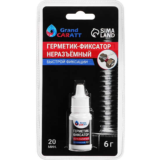 Герметик-прокладка Grand Caratt, неразъёмный, быстрой фиксации, 6 г