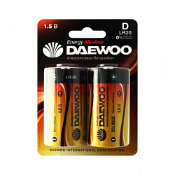 Элемент питания DAEWOO LR20 BL-2 (2/12/96)